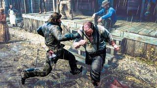 Arthur kicked Tommy in the balls 30 times | RDR2