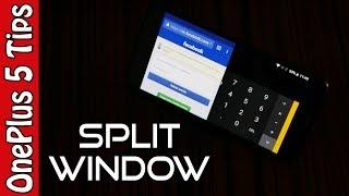 OnePlus 5 Tips: Multitasking Split Window! 