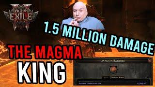 1.5 Million Damage Magma Barrier | 1 Shotting Bosses and Good Mobility! | KallTorak Path of Exile 2