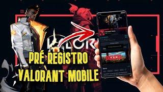 SAIU PRÉ REGISTRO DO VALORANT MOBILE!? + NOVIDADES | valorant android