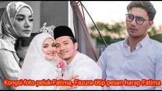 Kongsi foto peluk Fatima, Fazura titip pesan harap Fatima