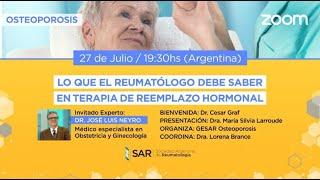 Osteoporosis | Lo que el reumatólogo debe saber en terapia de reemplazo hormonal.