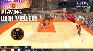 ONE OF MY SUBSCRIBERS ASKED ME TO CARRY HIM ON THE 2s COURT IN NBA 2K24! *CRAZY ENDING*