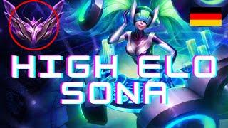 Sona Guide german  Support Master Elo Gameplay Analyse Tipps Runen 2022 Ranked Enchanter Support