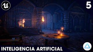 Como CREAR un Videojuego de TERROR en Unreal Engine 5 /Inteligencia Artificial / 5-CAP/ 