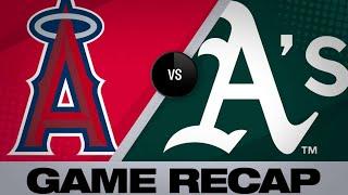 5/29/19: Angels score 5 in 11th to rally past A's
