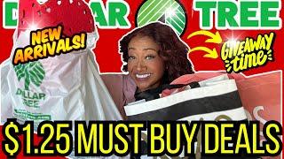 NEW DOLLAR TREE HAUL 2025️DOLLAR TREE $1.25 MUST BUY DEALS ️ #new #dollartree #haulvideo