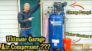 Building a Better Air Compressor for My Garage for DIRT CHEAP !