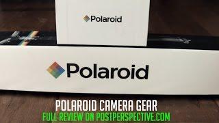 2017 Polaroid 24" Camera Slider, 65" Monopod, and 360 degree motorized pan head