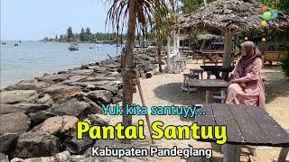 PANTAI SANTUY : Bener-bener Untuk Santuy, Pandeglang (Wisata Pandeglang, Wisata Banten)