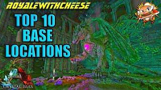 Top 10 PVE Base Locations On Crystal Isles - Ark: Crystal Isles [DLC Gameplay]