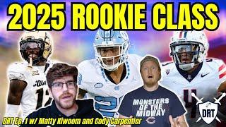 2025 Dynasty Fantasy Football Rookie Class Discussion w/ Matty Kiwoom and Cody Carpentier | DRT Ep 1