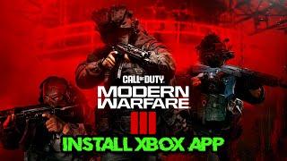 How To Download/Install Call of Duty Modern Warfare 3 On Xbox App/Microsoft Store (Game Pass)