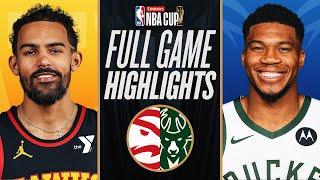 HAWKS at BUCKS | EMIRATES NBA CUP  | FULL GAME HIGHLIGHTS | December 14, 2024