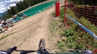 GoPro: Les Gets UCI MTB World Cup  Angel Suarez  qualifying run!! Second place