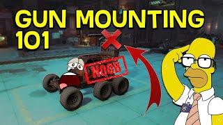 How To Mount Weapons  -- Beginner Guide Crossout