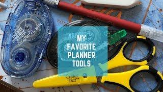 Planner 101 // My Favorite Planner Tools for Beginners