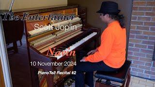 The Entertainer by Scott Joplin arr. by Alfred's for PianoTell Recital #2 (tuned with pianoscope)