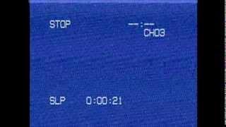 VHS Blue Screen Intro [HD]