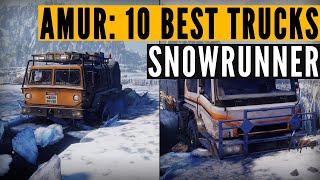 Top 10 SnowRunner BEST trucks for Phase 4 Amur
