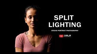 Portrait photography || Split Lighting || Hindi || By Dhruvin Jain