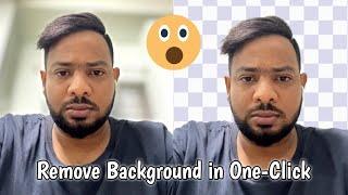 How To Remove Photo Background in One Click