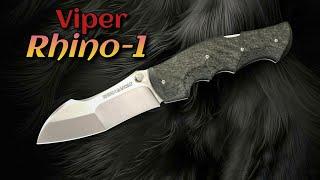 Viper Rhino-1:  An Actual "Beast" of a Lockback Folding Knife!