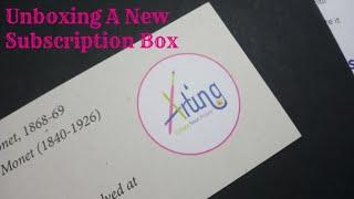 Unboxing A New Subscription Box: Arting Box