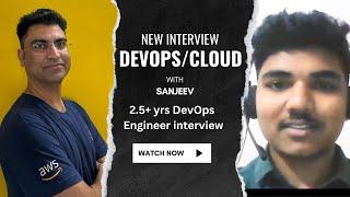 Excellent Devops and Cloud Engineer Interview questions for ~2 Year Experience including feedback