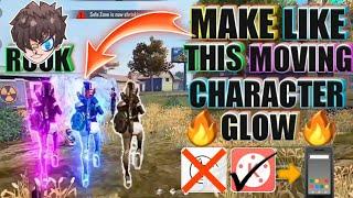 How to Make Moving Character Glow Like Ruok ff || Make Running Character glow effect  Ruok ff