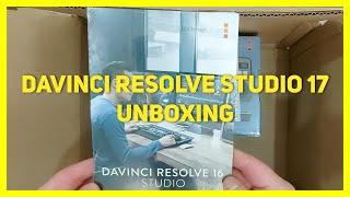 Davinci Resolve Studio 17 Unboxing