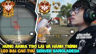 HÙNG AKIRA VÀ HÀNH TRÌNH LEO 2 RANK ĐẠI CAO THỦ SINH TỒN TỬ CHIẾN CHUỖI WIN TOP 1 AWM ĐẦY KHÓ KHĂN