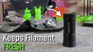 Should you store filament in reusable vacuum bags? Nanovac + Airlock review and test