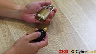 Opening Padlock with Cyberkey