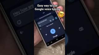 Easy Way to Use Google Voice Typing on Samsung phones #shorts #galaxys24ultra #voicetyping #samsung