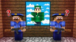 Я СПРЯТАЛСЯ В КАРТИНЕ ОТ ПОЛИЦИИ В МАЙНКРАФТ | Риколит Minecraft