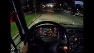 POV Bus Night Drive: 2011 Freightliner M2 Champion Defender