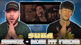 Очень душевный Шуга | Agust D (SUGA) - Snooze x Dear my friend LIVE | РЕАКЦИЯ | REACTION