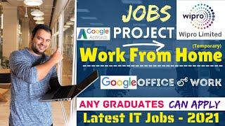 WIPRO లో Associate Jobs || WORK FROM HOME || IT Jobs in Telugu 2021