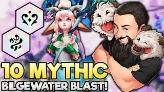 10 Mythic - Bilgewater Lillia = Insane Backline Destroyer!! | TFT Inkborn Fables | Teamfight Tactics