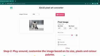 32x32 Pixel Art Converter Tutorial