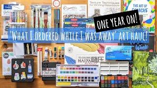 What Did I Use?! A Big Art Haul Reviewed After One Year: Inktense, Watercolours, Oil Pastels, Books