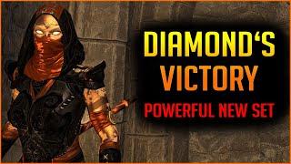 This is the most powerful craftable set, Diamond's Victory - ESO Blackwood