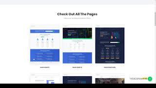 Bluerack - Modern Hosting WordPress Theme with WHMCS html website Easy Create Website