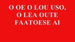 USO SONG LYRICS