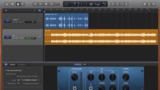 Garageband 10 - how to record over an MP3