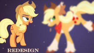 Applejack Redesign | MLP Speedpaint