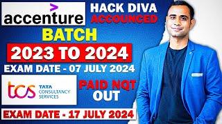 Accenture Biggest Hack Diva Announced | Batch 2023-2024 | TCS Paid NQT 2019-2025