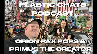 PLASTIC CHATS #PODCAST - TRANSFORMERS @orionpaxpops & @primusthecreator217  SEASON 2 EP02