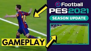 PES 2021 GAMEPLAY | Season Update Gameplay Changes? | PES 2021 News